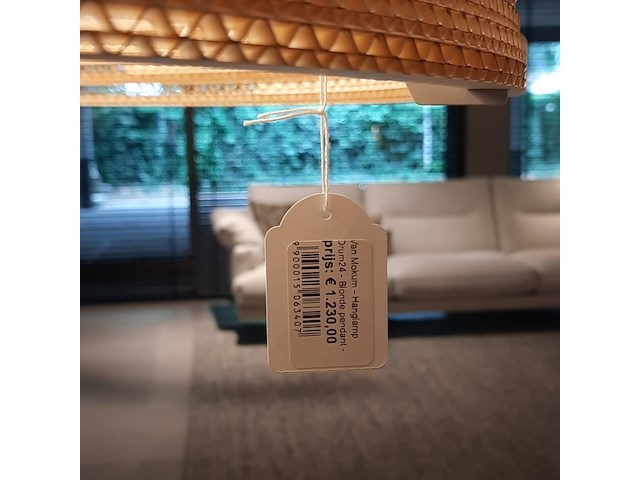 Hanglamp graypants, drum 24, blonde - afbeelding 2 van  6