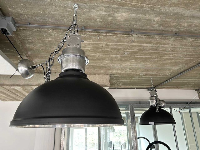 Hanglamp industrieel (2x) - afbeelding 1 van  2