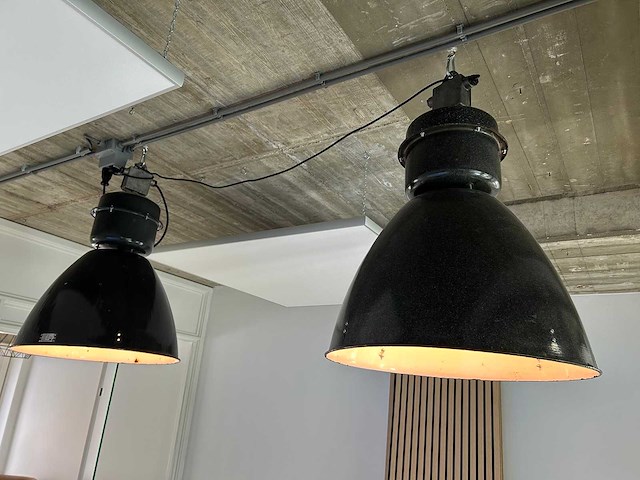 Hanglamp industrieel (2x) - afbeelding 1 van  3