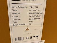Hanglamp label51, rootz, metal