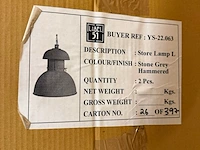 Hanglamp label51, stone grey