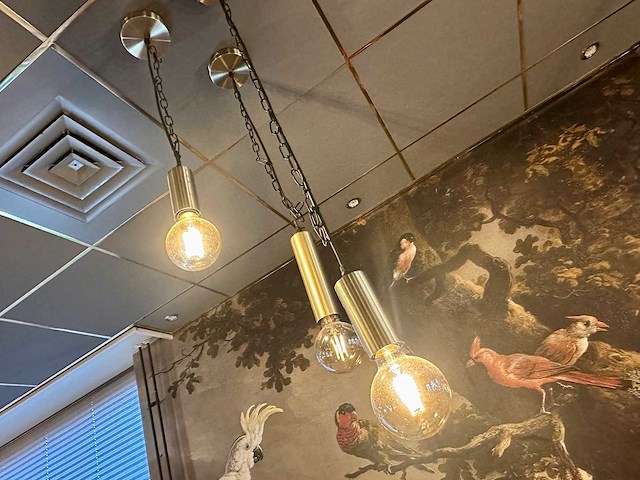 Hanglamp led (3x) - afbeelding 2 van  4