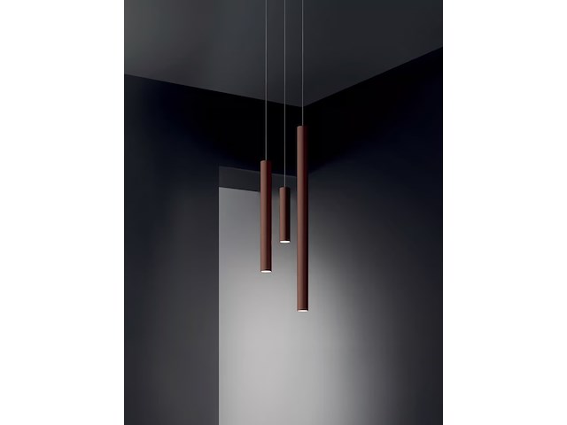 Hanglamp, lodes, a-tube, 3-lamps - afbeelding 1 van  3