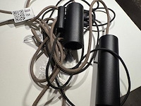 Hanglamp, lodes, cima, zwart - afbeelding 2 van  2