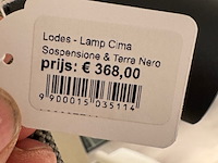 Hanglamp, lodes, cima, zwart - afbeelding 3 van  5
