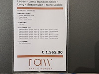 Hanglamp, lodes, random stick - afbeelding 2 van  5