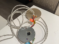 Hanglamp, lodes, spider, matt champagne - afbeelding 2 van  2