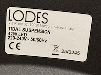 Hanglamp, lodes, tidal suspension, goud - afbeelding 3 van  3