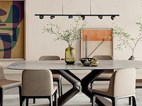 Hanglamp marcadore recht steinhauer, 4137zw, zwart, bouwjaar 2025, nieuw in doos - afbeelding 2 van  8