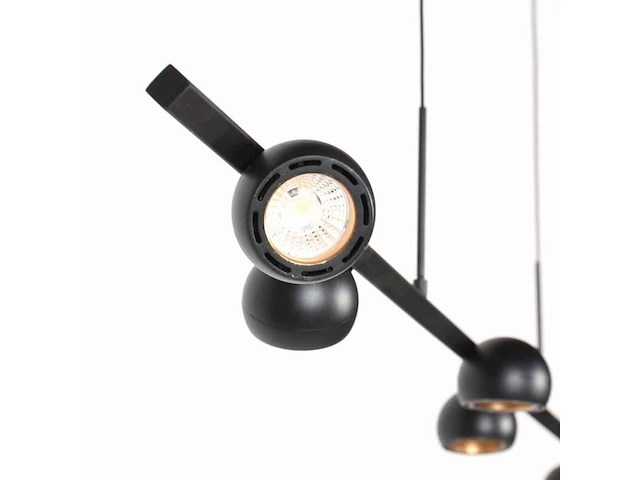 Hanglamp marcadore recht steinhauer, 4137zw, zwart, bouwjaar 2025, nieuw in doos - afbeelding 5 van  8