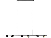 Hanglamp marcadore recht steinhauer, 4137zw, zwart, bouwjaar 2025, nieuw in doos - afbeelding 1 van  8