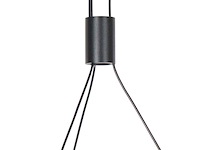 Hanglamp marcadore rond steinhauer, 4136zw, zwart, bouwjaar 2025, nieuw in doos - afbeelding 6 van  8