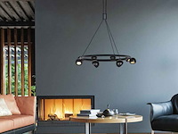 Hanglamp marcadore rond steinhauer, 4136zw, zwart, bouwjaar 2025, nieuw in doos - afbeelding 1 van  8