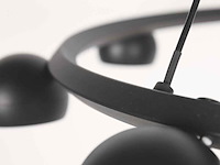 Hanglamp marcadore rond steinhauer, 4136zw, zwart, bouwjaar 2025, nieuw in doos - afbeelding 5 van  8