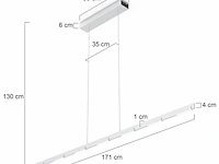 Hanglamp met cable lift, steinhauer, bloc 3297st, staal, 2026 - afbeelding 2 van  5