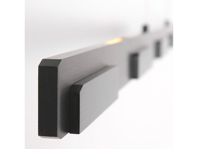 Hanglamp met cable lift, steinhauer, bloc 3297zw, zwart, 2026 - afbeelding 2 van  5