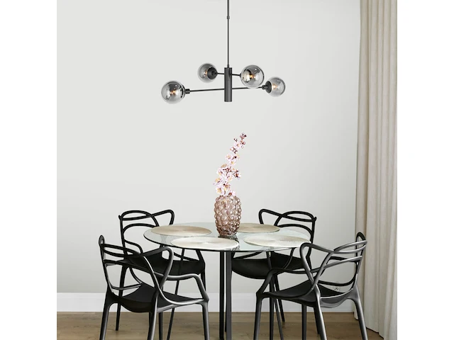 Hanglamp met onderlicht, steinhauer, constellation 3804zw, zwart, 2026 - afbeelding 2 van  5