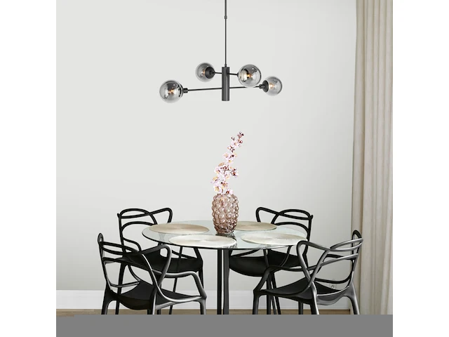 Hanglamp met onderlicht, steinhauer, constellation 3804zw, zwart, 2026 - afbeelding 2 van  5