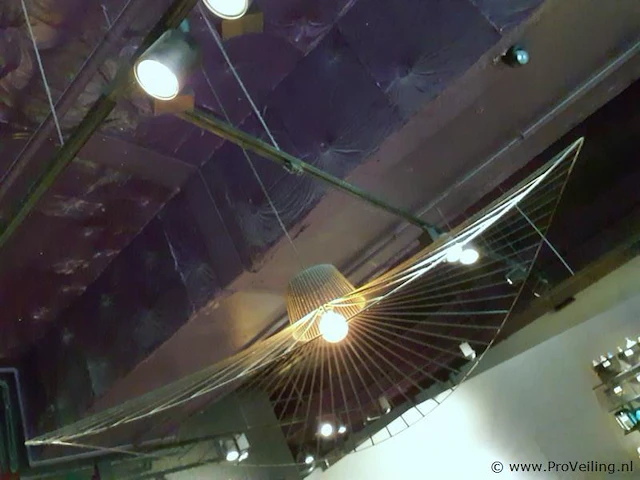 Hanglamp met open draadframe kap - afbeelding 2 van  3