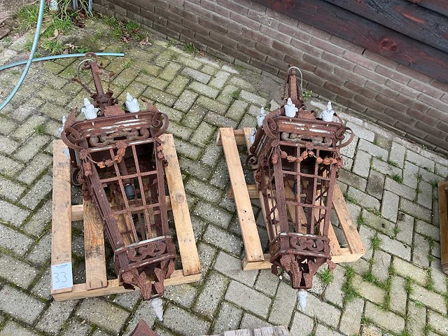 Hanglamp met wandsteun (2x) - afbeelding 1 van  12