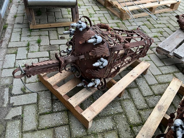 Hanglamp met wandsteun (2x) - afbeelding 9 van  12