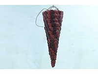 Hanglamp metal flower (2x) - afbeelding 3 van  4