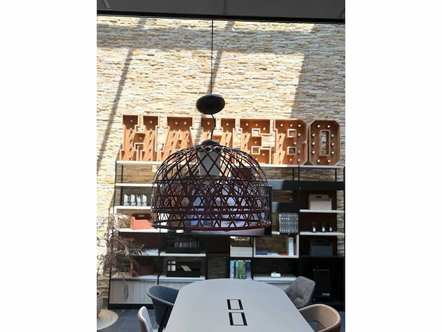 Hanglamp moooi emperor rood ø 60 x h 43 cm (2x) - afbeelding 3 van  6