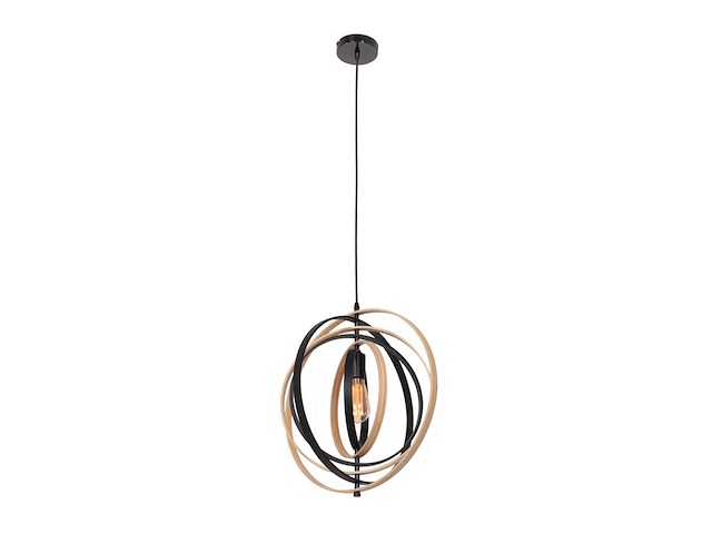 Hanglamp muoversi anne light, 3491be, zwart, beuken, bouwjaar 2025, nieuw in doos - afbeelding 7 van  7