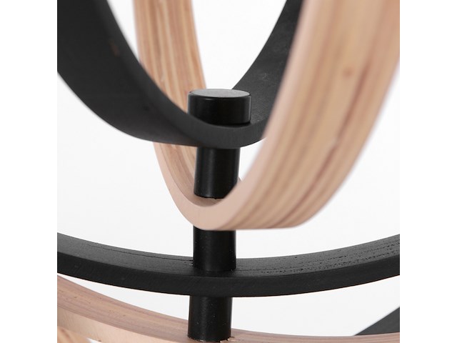 Hanglamp muoversi anne light, 3491be, zwart, beuken, bouwjaar 2025, nieuw in doos - afbeelding 6 van  7