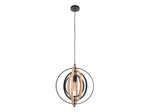Hanglamp muoversi anne light, 3491be, zwart, beuken, bouwjaar 2025, nieuw in doos - afbeelding 1 van  7