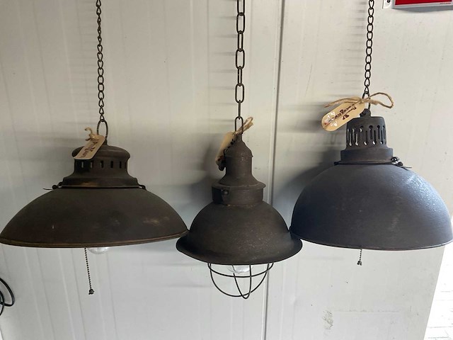 Hanglamp op batterij (3x) - afbeelding 4 van  5