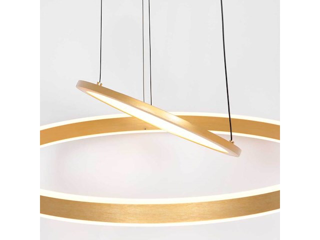 Hanglamp ringlux steinhauer, 3514go, goud, nieuw in doos - afbeelding 3 van  7