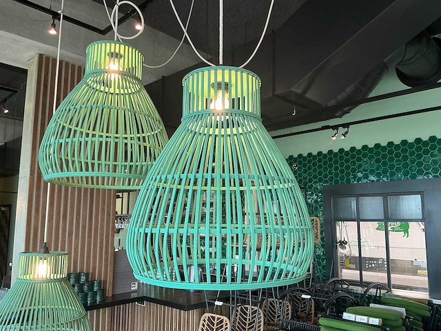 Hanglamp rotan - afbeelding 1 van  3