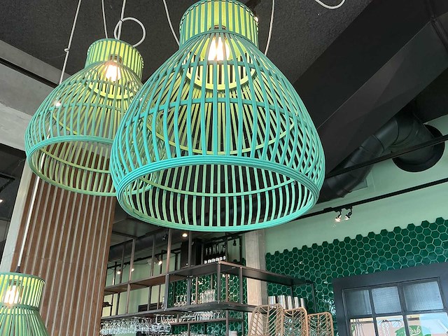 Hanglamp rotan - afbeelding 2 van  3