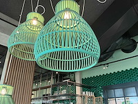 Hanglamp rotan - afbeelding 2 van  3