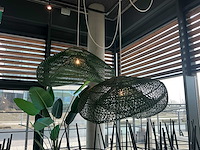 Hanglamp set riet - afbeelding 1 van  4