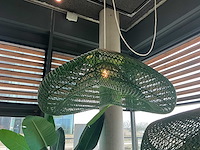 Hanglamp set riet - afbeelding 3 van  4