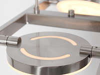 Hanglamp soleil staal steinhauer, 3516st, staal, grijs, wit, bouwjaar 2025, nieuw in doos - afbeelding 6 van  10