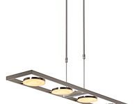 Hanglamp soleil staal steinhauer, 3516st, staal, grijs, wit, bouwjaar 2025, nieuw in doos - afbeelding 2 van  10