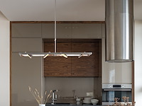 Hanglamp soleil staal steinhauer, 3516st, staal, grijs, wit, bouwjaar 2025, nieuw in doos - afbeelding 1 van  10