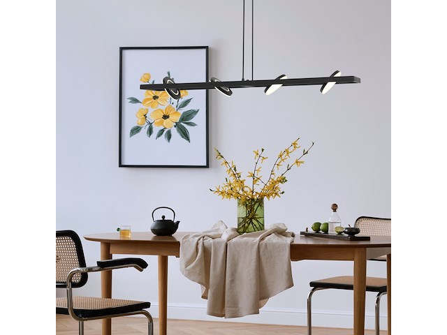 Hanglamp soleil steinhauer, 3516zw, zwart, nieuw in doos - afbeelding 1 van  8