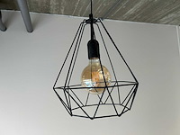 Hanglamp staaldraad (4x) - afbeelding 3 van  3