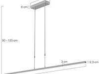 Hanglamp, steinhauer, bande 3320st, staal, 2026 - afbeelding 3 van  4