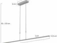 Hanglamp, steinhauer, bande 3320st, staal, 2026 - afbeelding 3 van  4