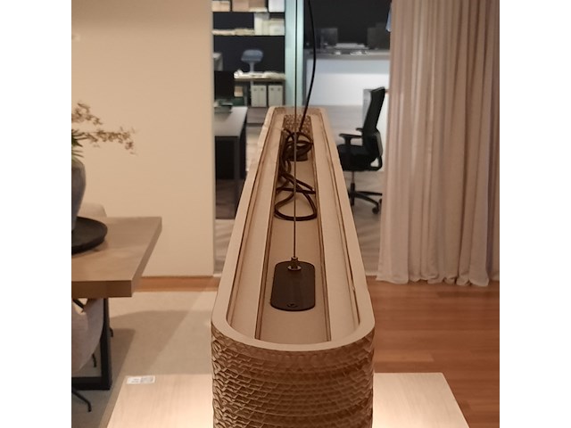 Hanglamp van mokum, hewn 48, blond - afbeelding 7 van  8