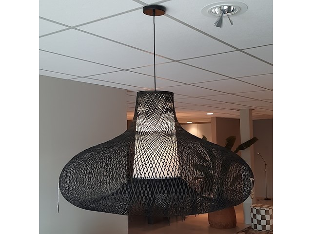 Hanglamp van mokum, maya, zwart - afbeelding 3 van  8