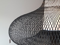 Hanglamp van mokum, maya, zwart - afbeelding 5 van  8