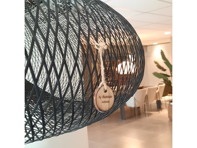 Hanglamp van mokum, maya, zwart - afbeelding 7 van  8