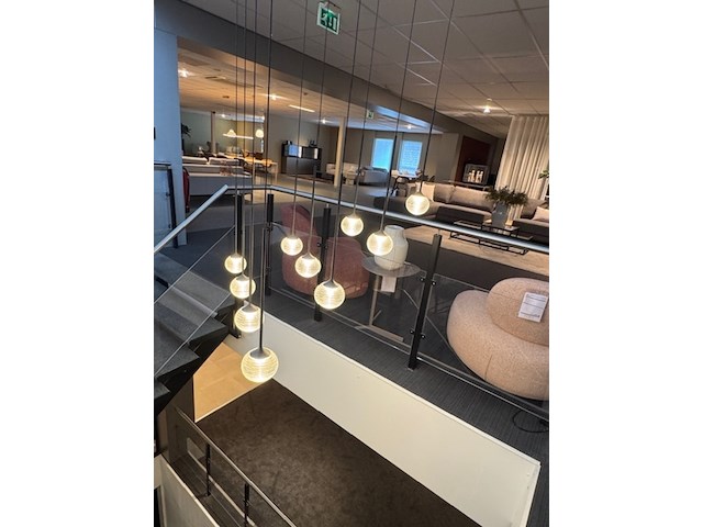 Hanglamp vibia, algorithm, grafiet - afbeelding 2 van  3