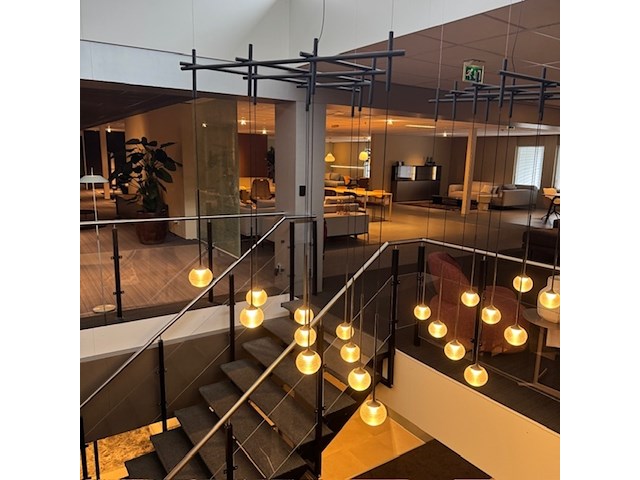 Hanglamp vibia, algorithm, grafiet - afbeelding 1 van  3
